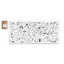 Coloriage XXL "nature"