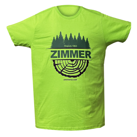 Tee shirt ZIMMER vert prairie