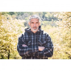 SOMLYS - Blouson polaire Sherpa noir...
