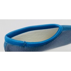 Chaussons bleus respirants...