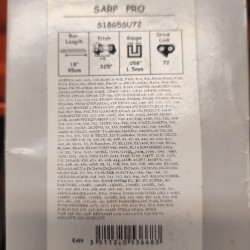 SARP - GUIDE CHAINE SARP S18G3SU72