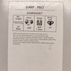 SARP - GUIDE CHAINE SARP S16G6SS67