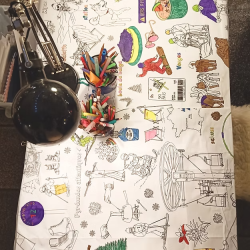 Poster coloriage XXL...