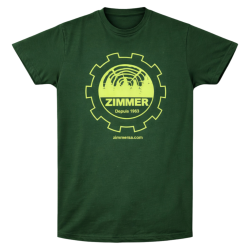 Tee shirt ZIMMER vert forêt
