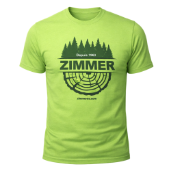 Tee shirt ZIMMER vert prairie