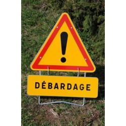 panneau de signalisation AK14 "DEBARDAGE"