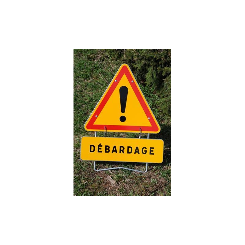 panneau de signalisation AK14 "DEBARDAGE"