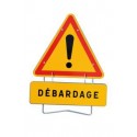 panneau de signalisation AK14 "DEBARDAGE"