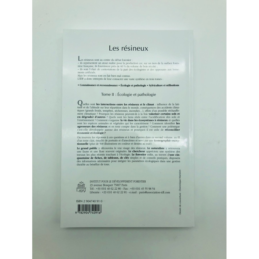 Les resineux:ecologie et pathologie