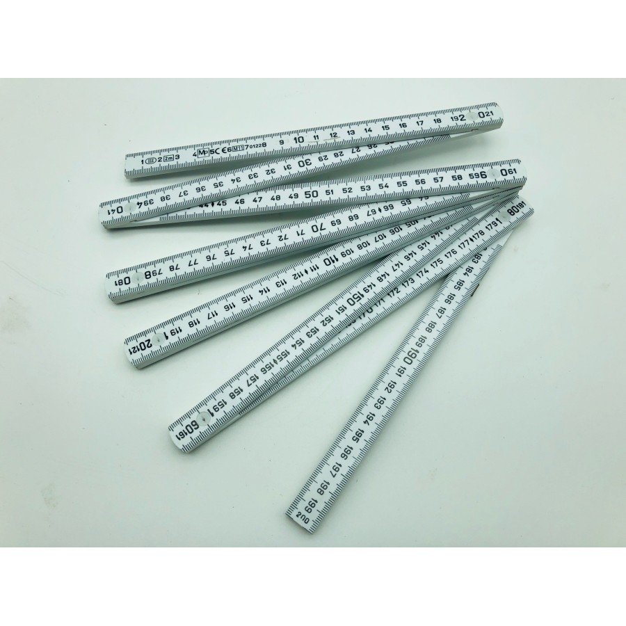 Metre pliant plastique 2m