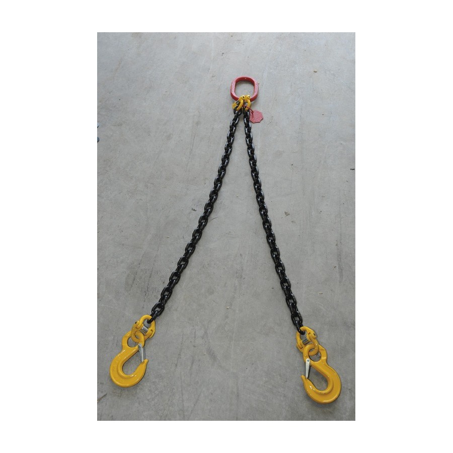 Elingue chaine 2 brins 10mm le m