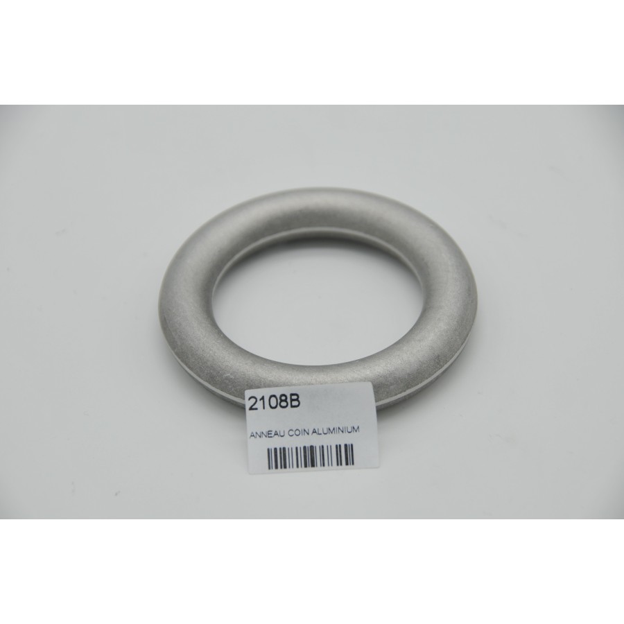 Anneau coin aluminium