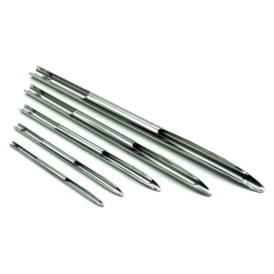 Aiguilles inox 3-12mm (lot de 5)
