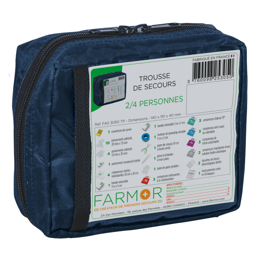 Trousse de secours 2/4 personnes