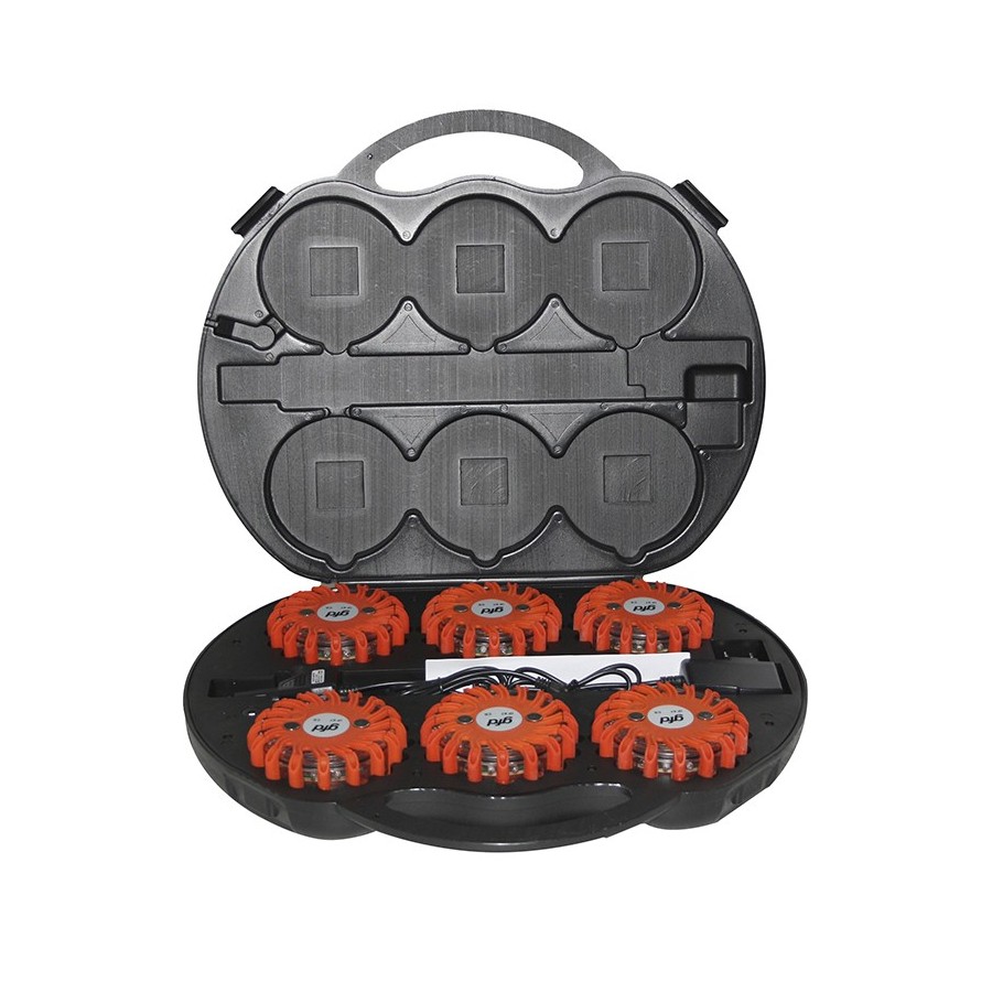 Kit de signalisation 6 fanals orange