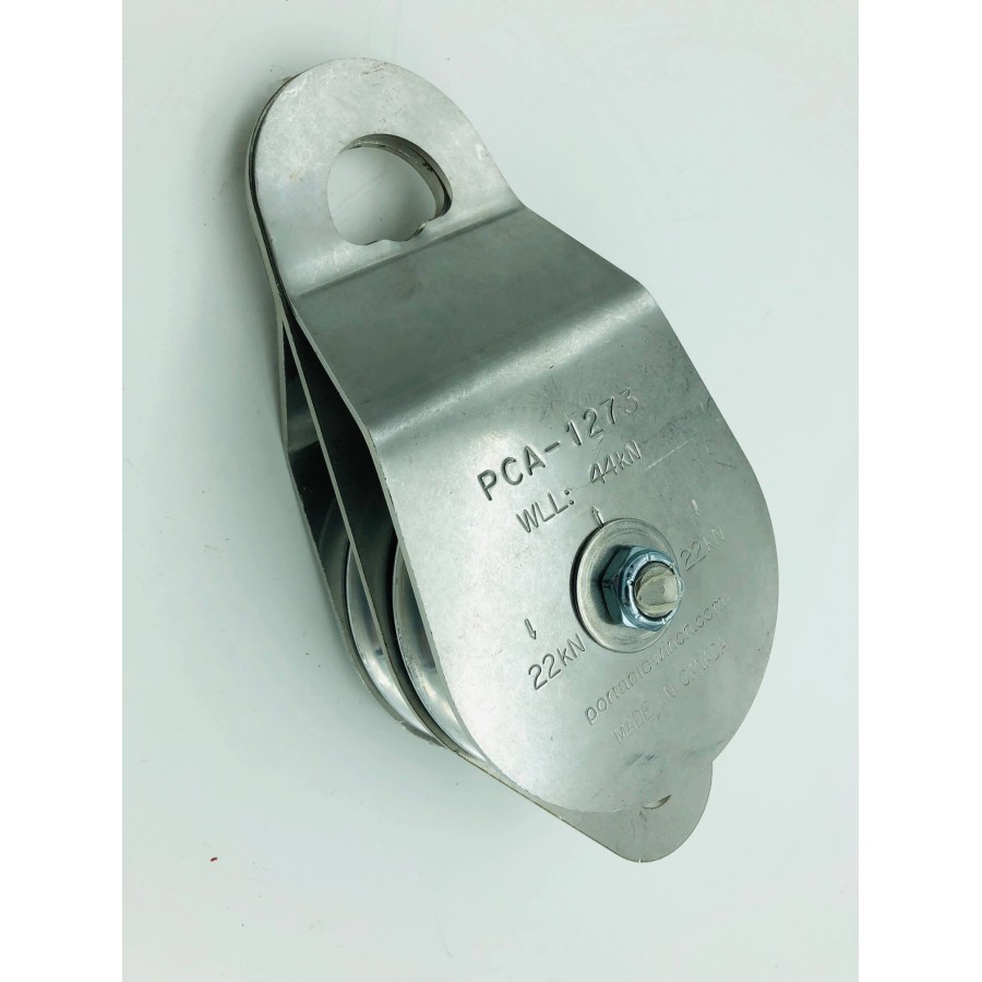 Poulie double 100mm 44 kn