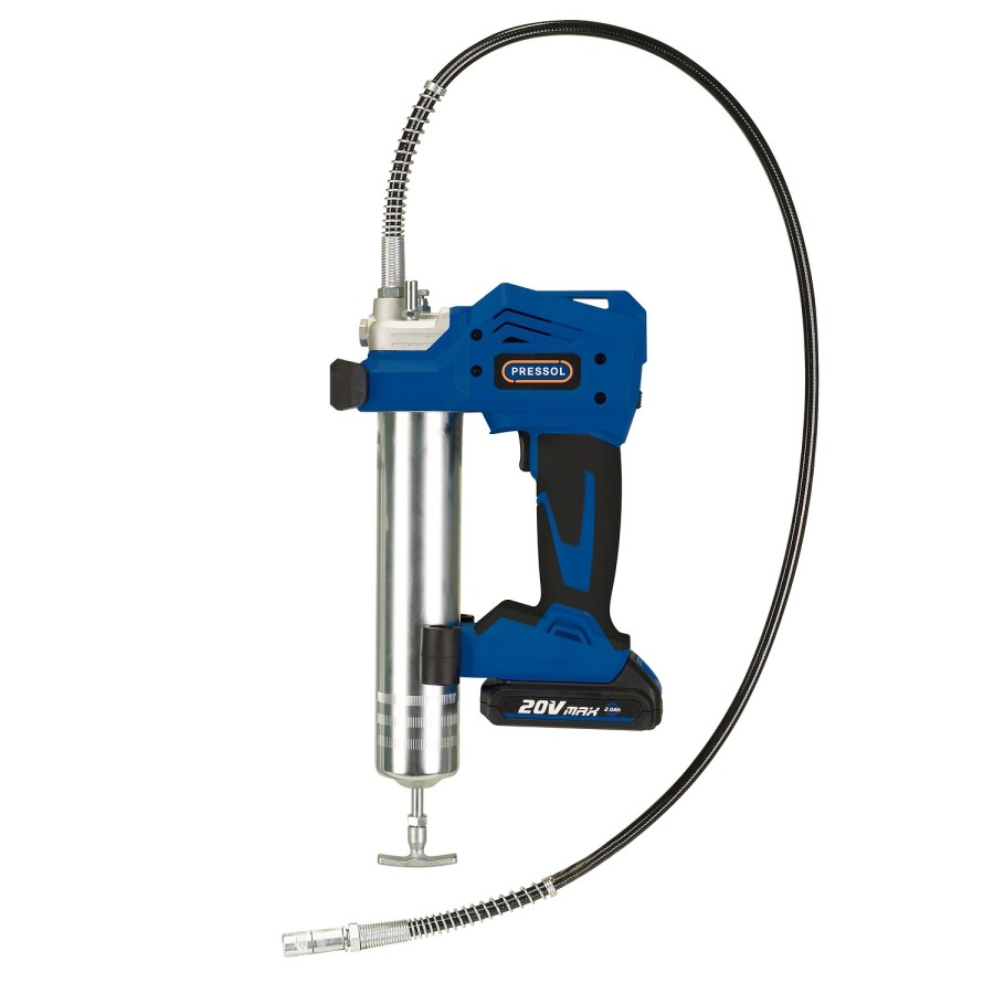 Coffret pompe a graisse sur accu