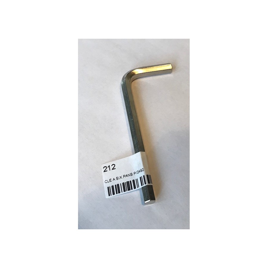 Cle a six pans p/2492