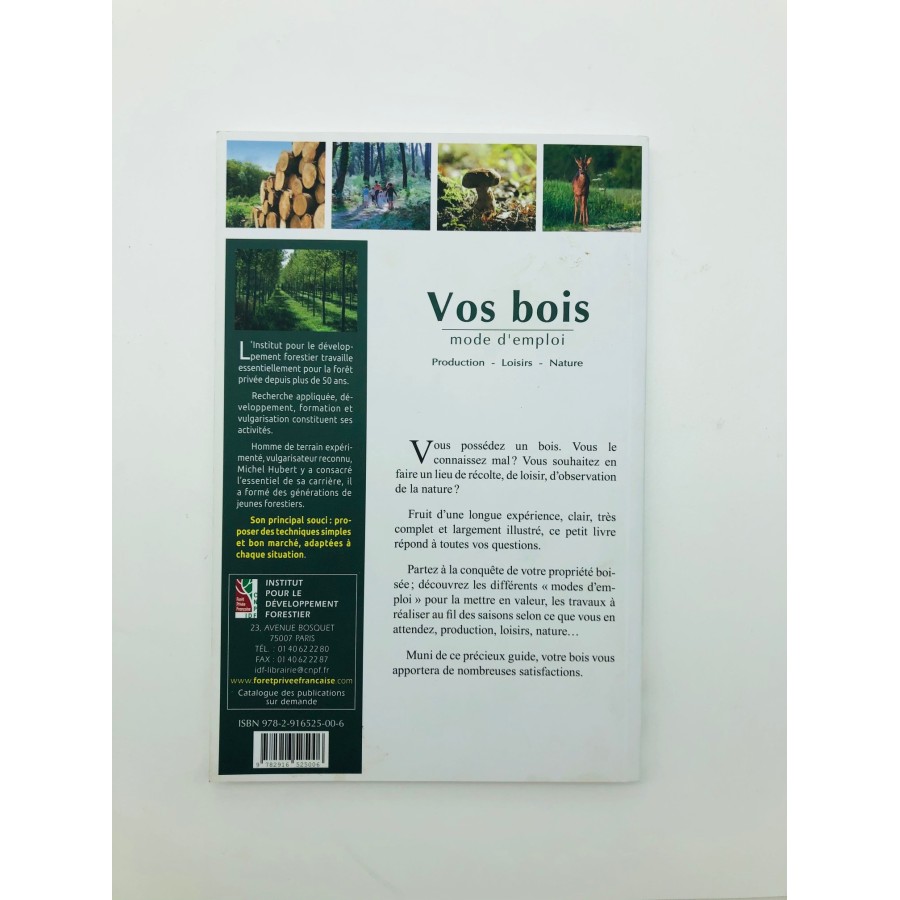 Vos bois mode d'emploi 3e edition