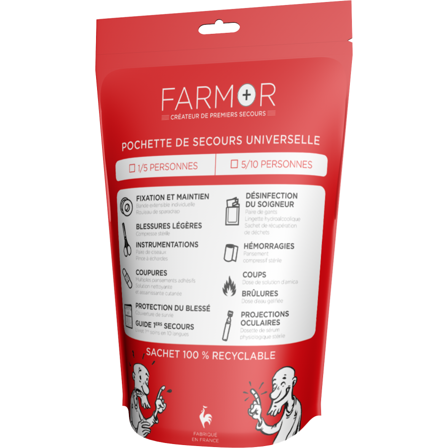 Trousse de secours 1/5 personnes