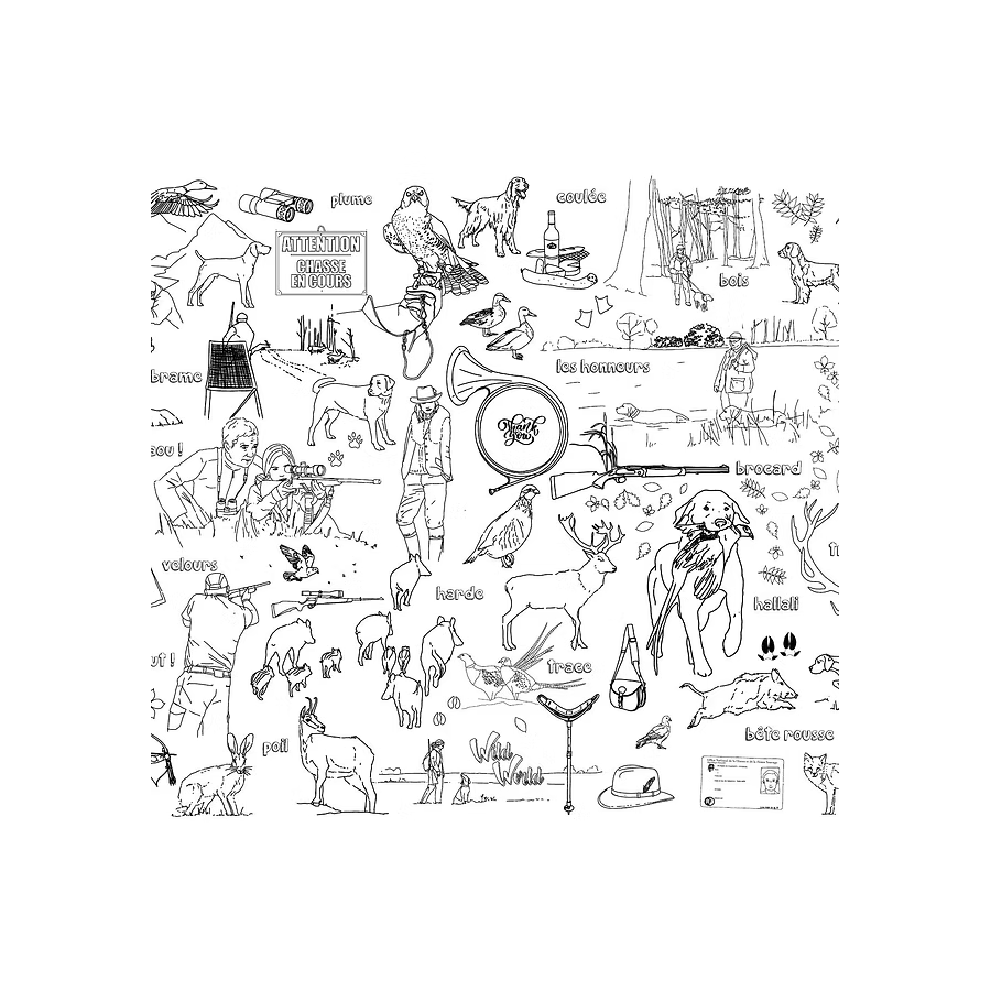 "coloriage xxl ""chasse""              "