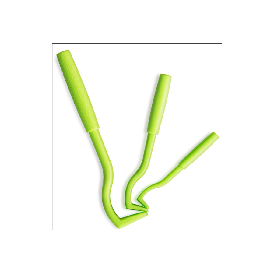 Set de 3 crochets a tiques