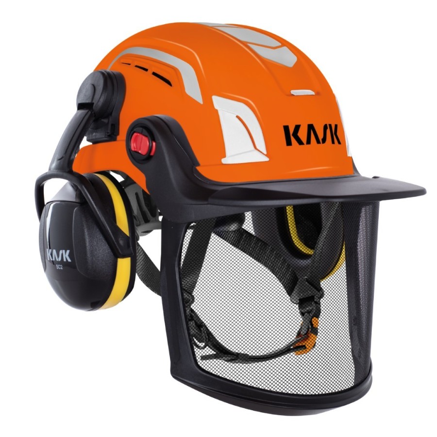 Casque zenith combo orange