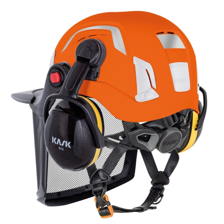 Casque zenith combo orange