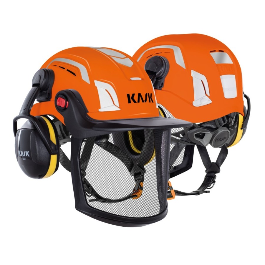 Casque zenith combo orange
