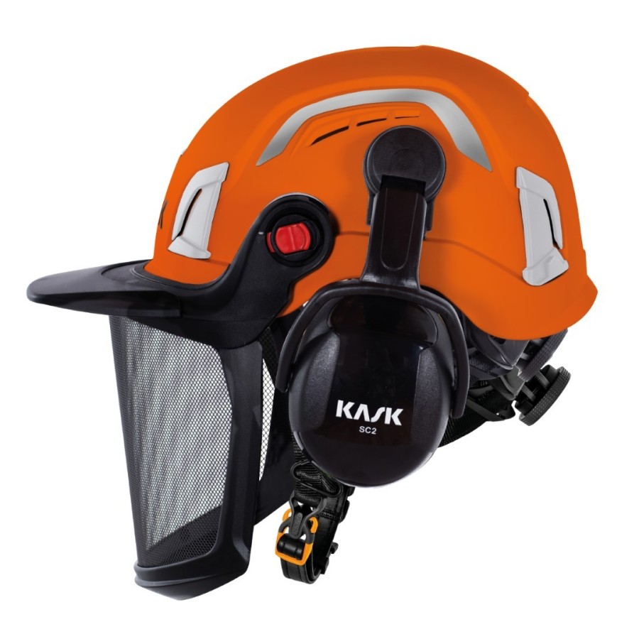 Casque zenith combo orange