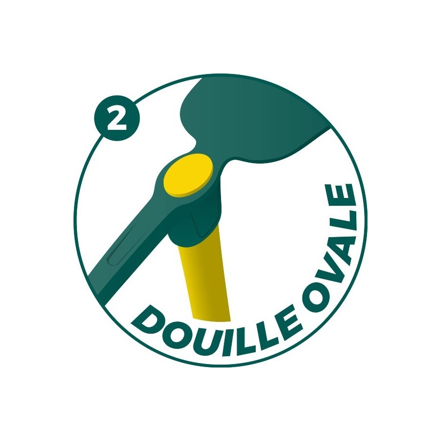 Pioche de cantonnier duopro