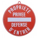 panneau propriété privée