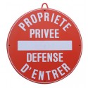 panneau propriété privée