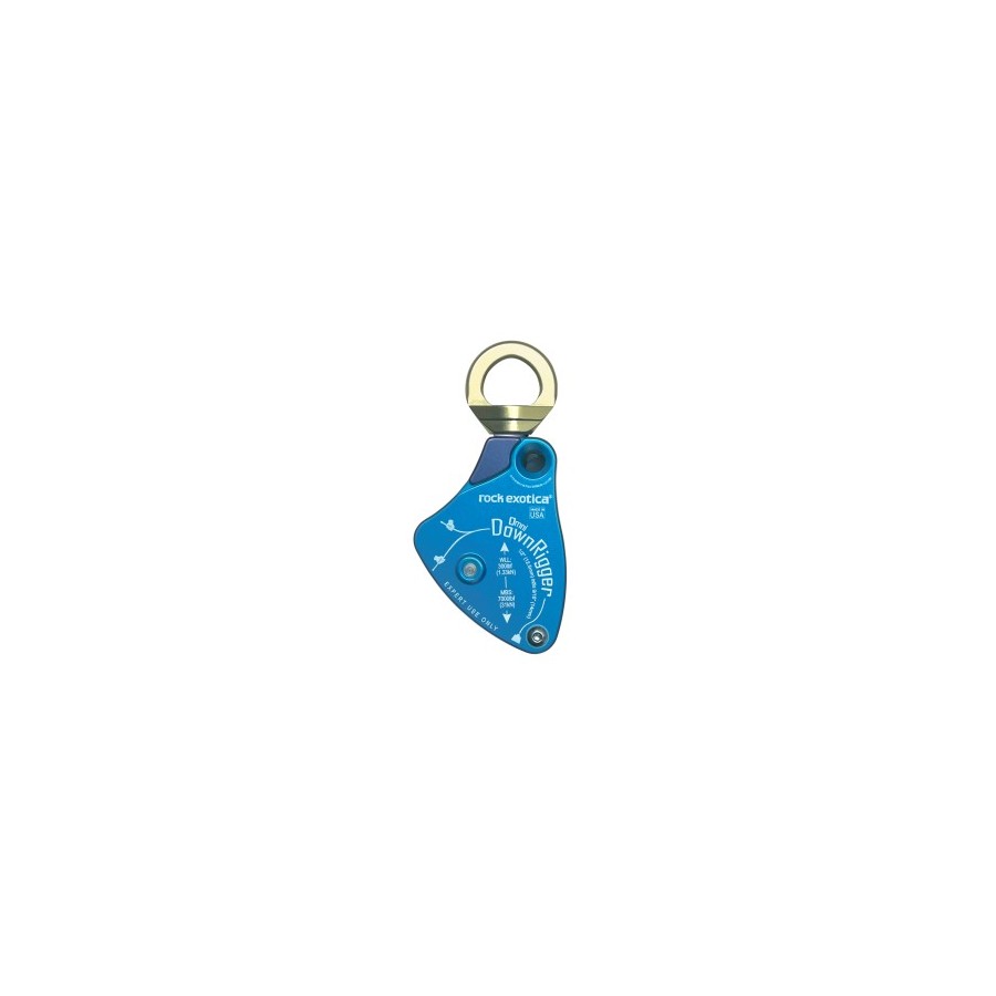 Poulie frein down rigger rock exotic