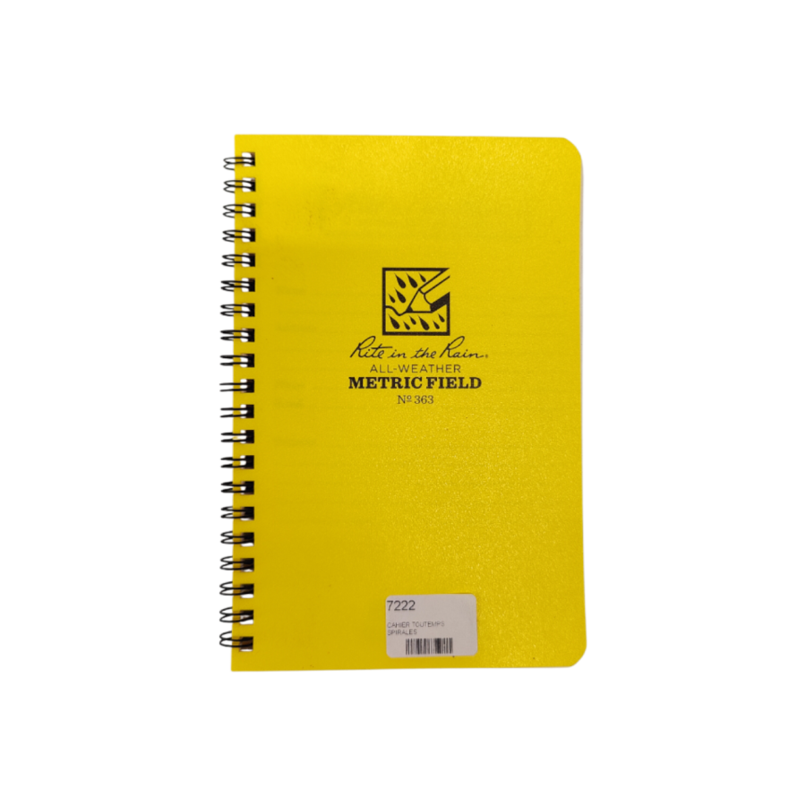 Cahier toutemps spirales