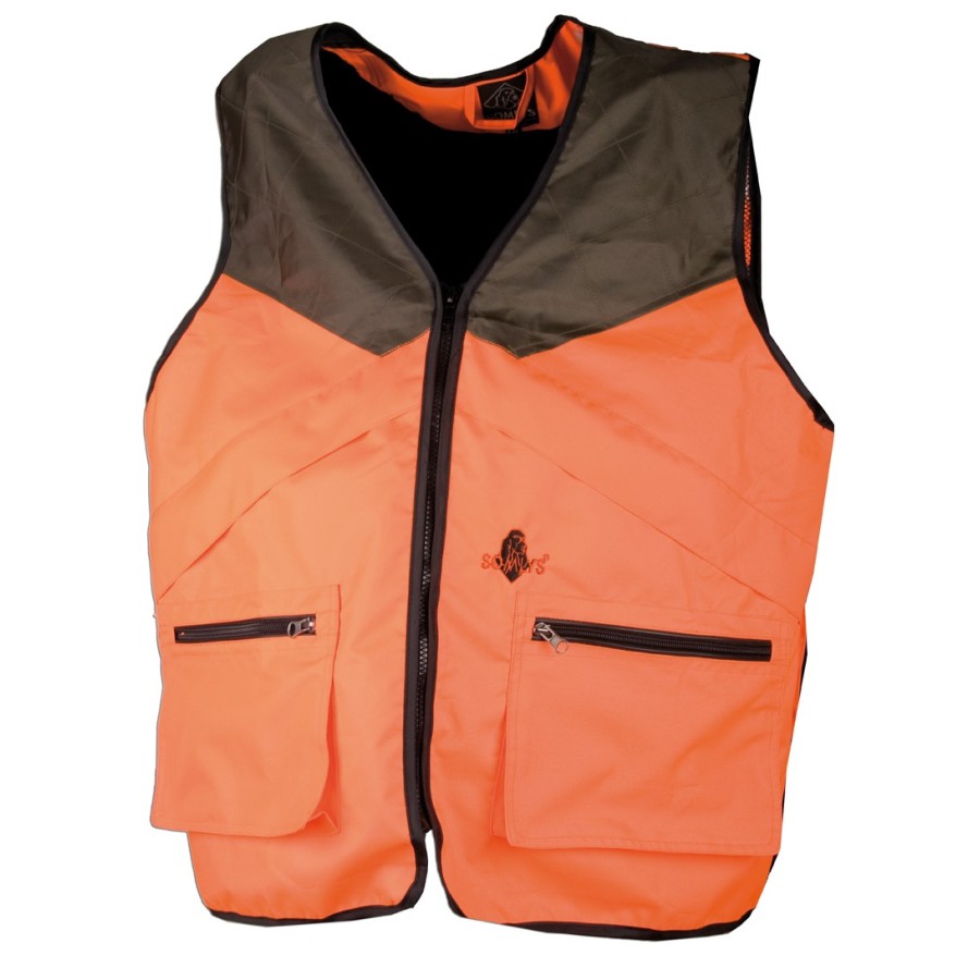 Gilet traque somlys orange