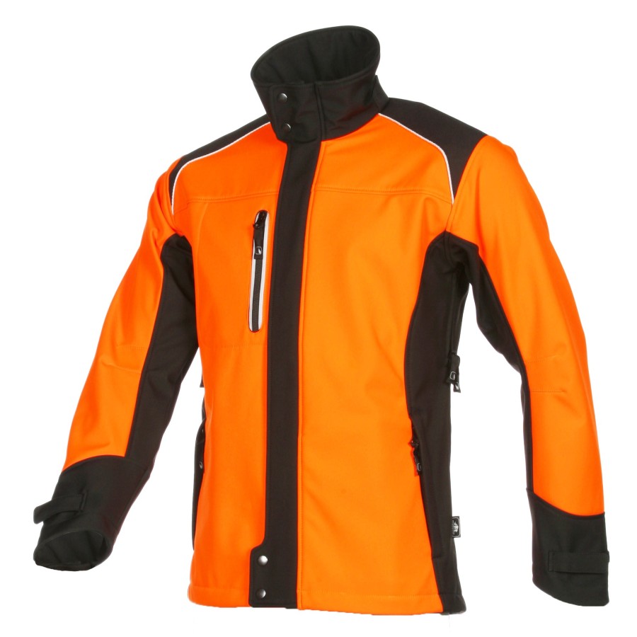 Veste softshell 1sw3 orange/noir