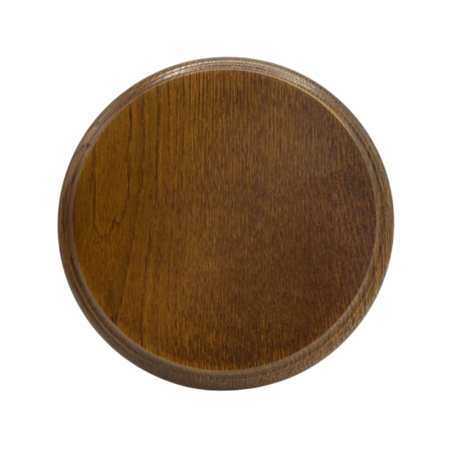 Écusson chêne doré sanglier 20cm