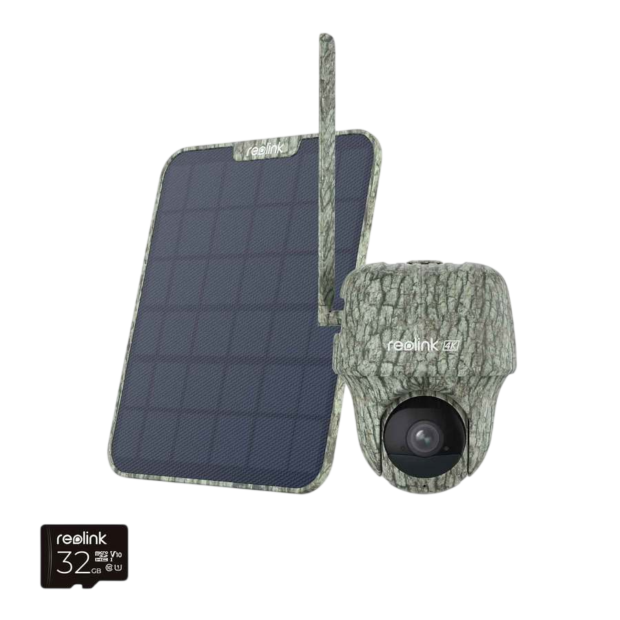 Caméra GO G450 avec panneau solaire