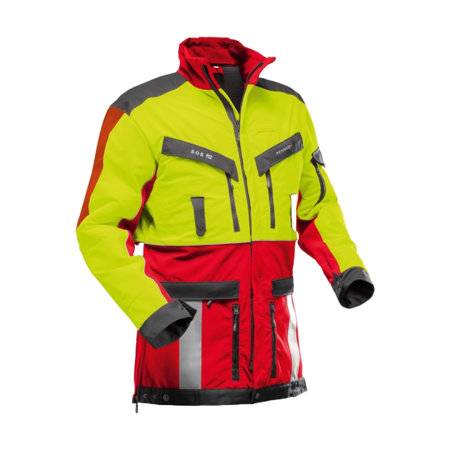 Veste de traque GLADIATOR OUTDOOR rouge/jaune