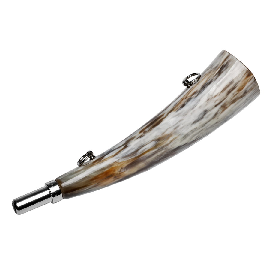 Corne d'appel en corne véritable-24cm