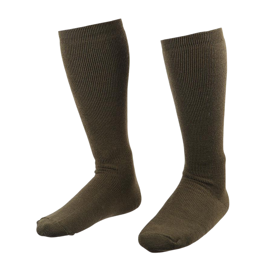 Chaussettes longues kaki T080