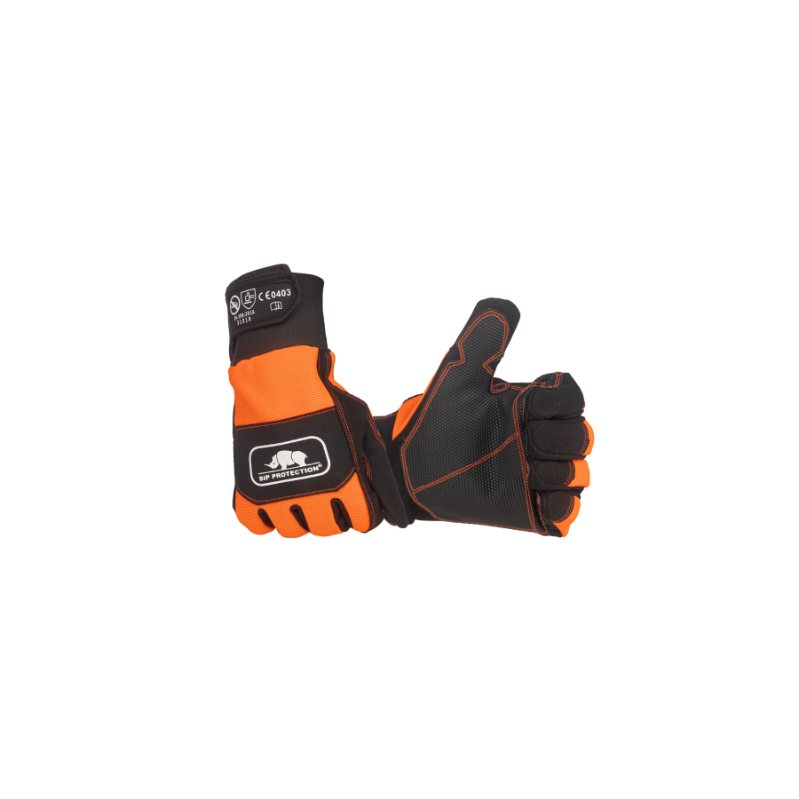 Gants ac main gauche 2xd2 orange