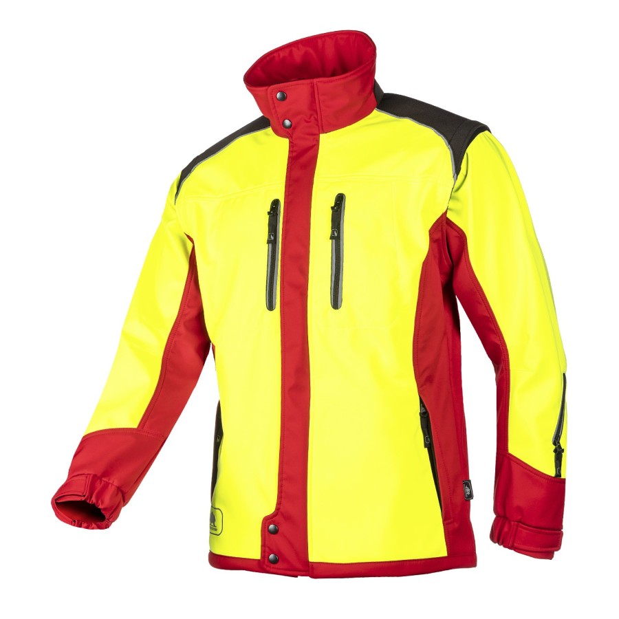 Veste softshell 1sws jaune