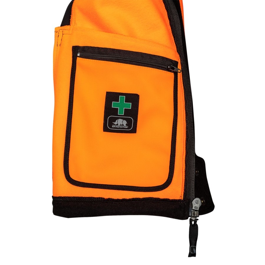 Veste softshell 1sws orange/noir