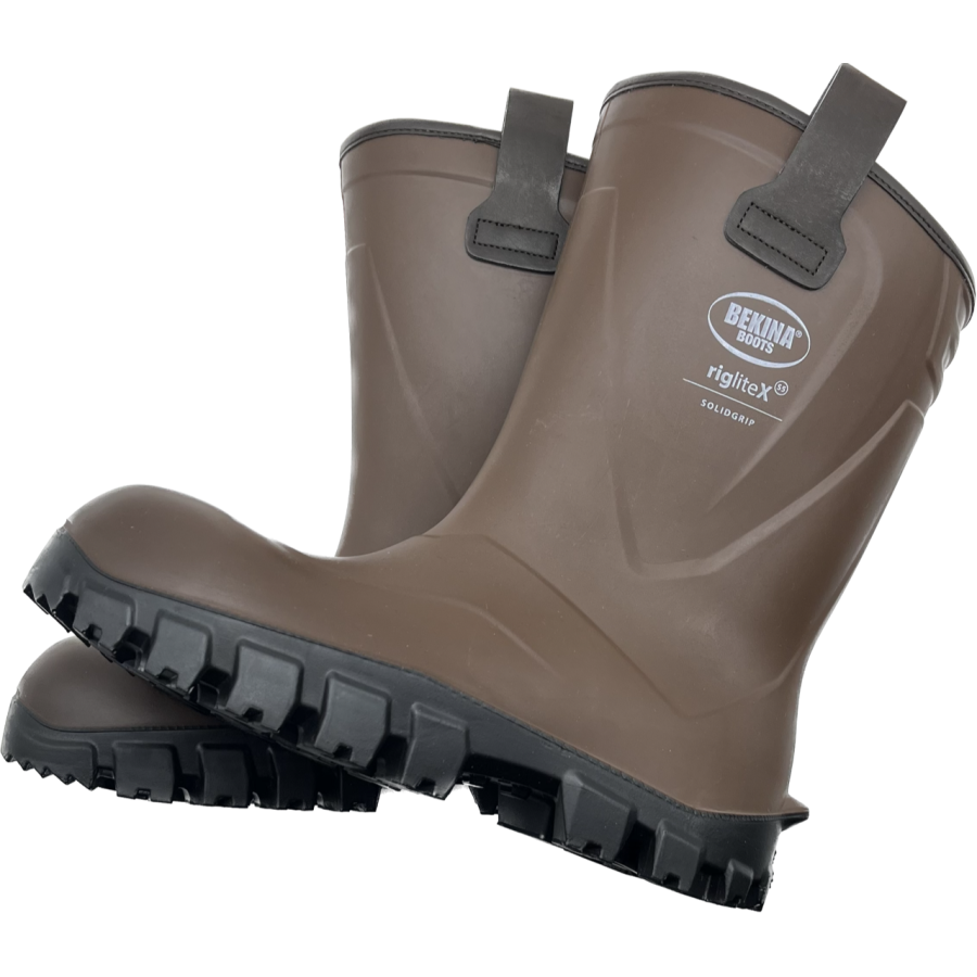 Bottes riglite x solidgrip s5 brun