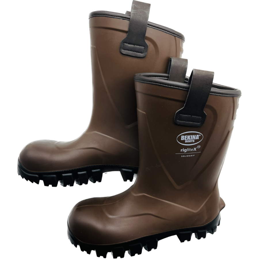 Bottes riglite x solidgrip s5 brun
