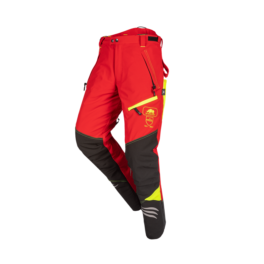 Pantalon ninja rouge 1spo
