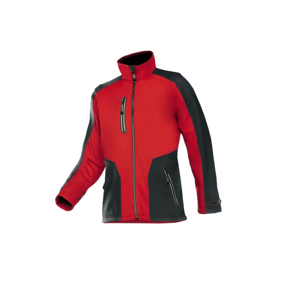 Veste softshell torreon rouge sip