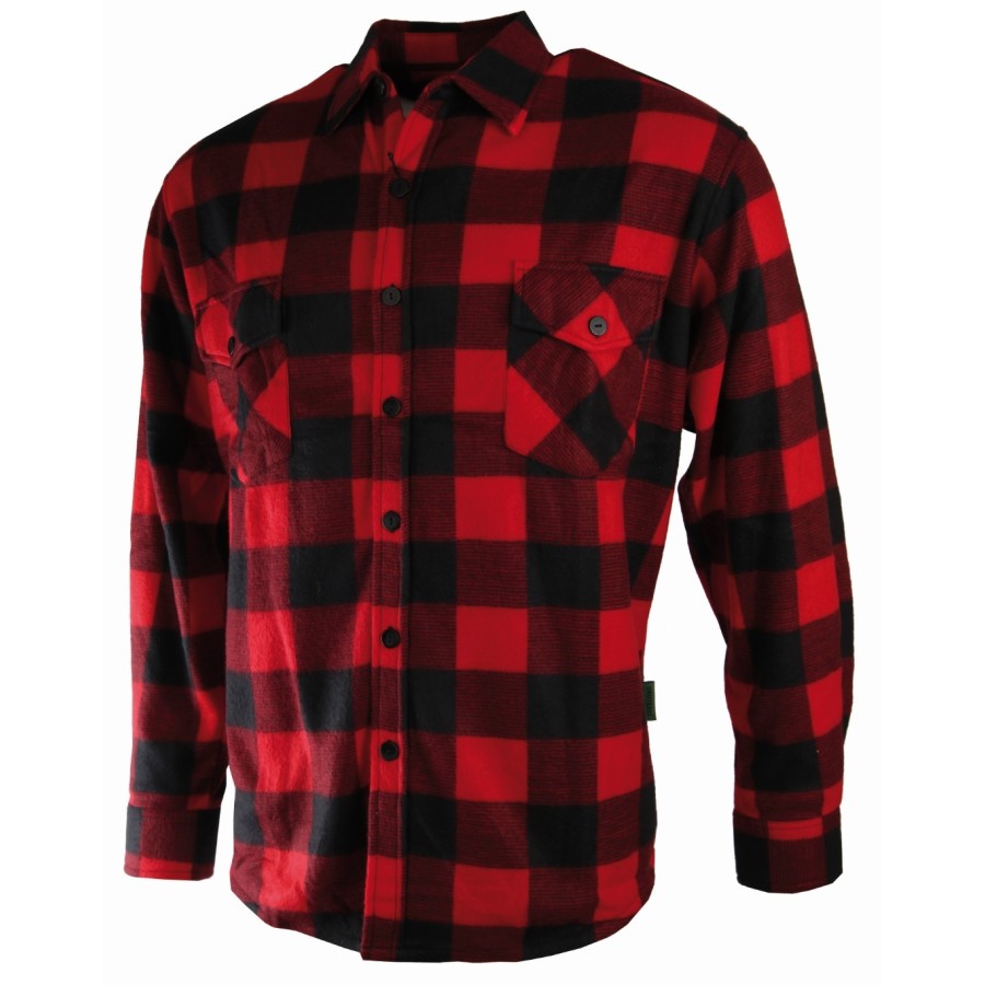 Chemise rouge canadien t504